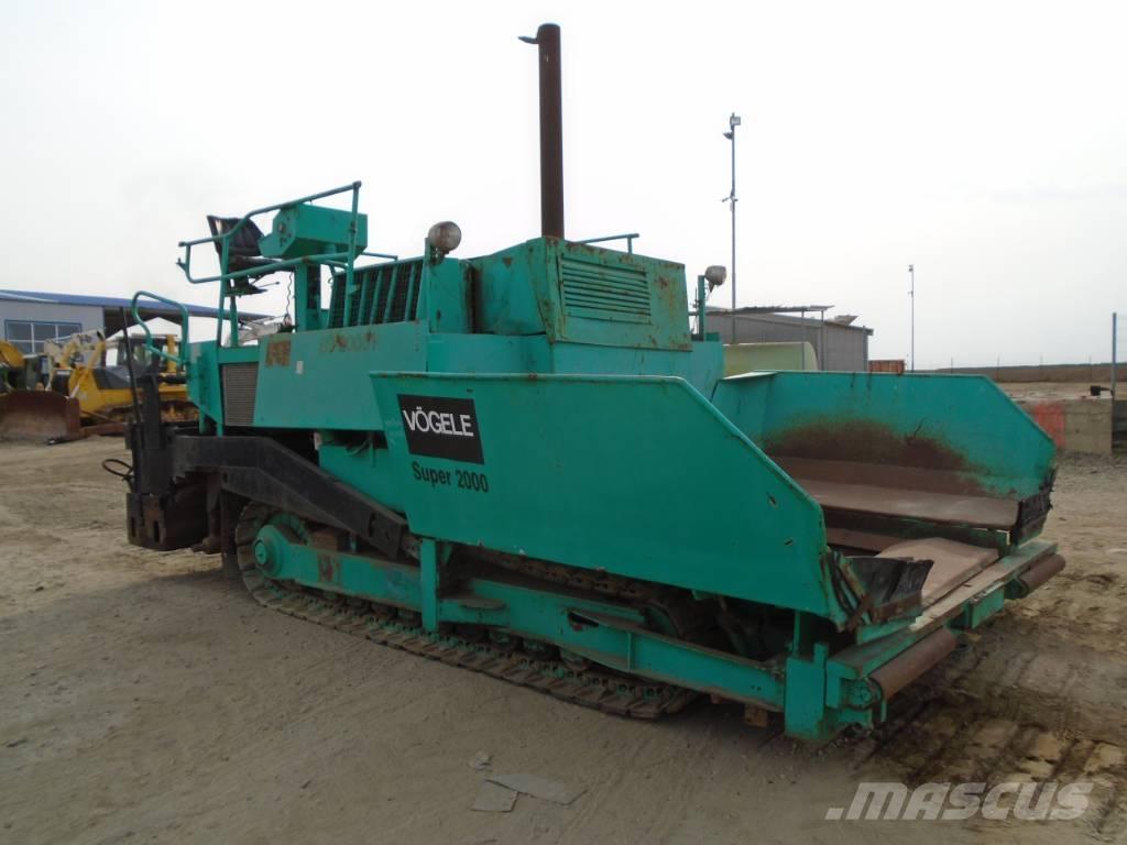 Vögele Super 2000 Asfaldilaoturid