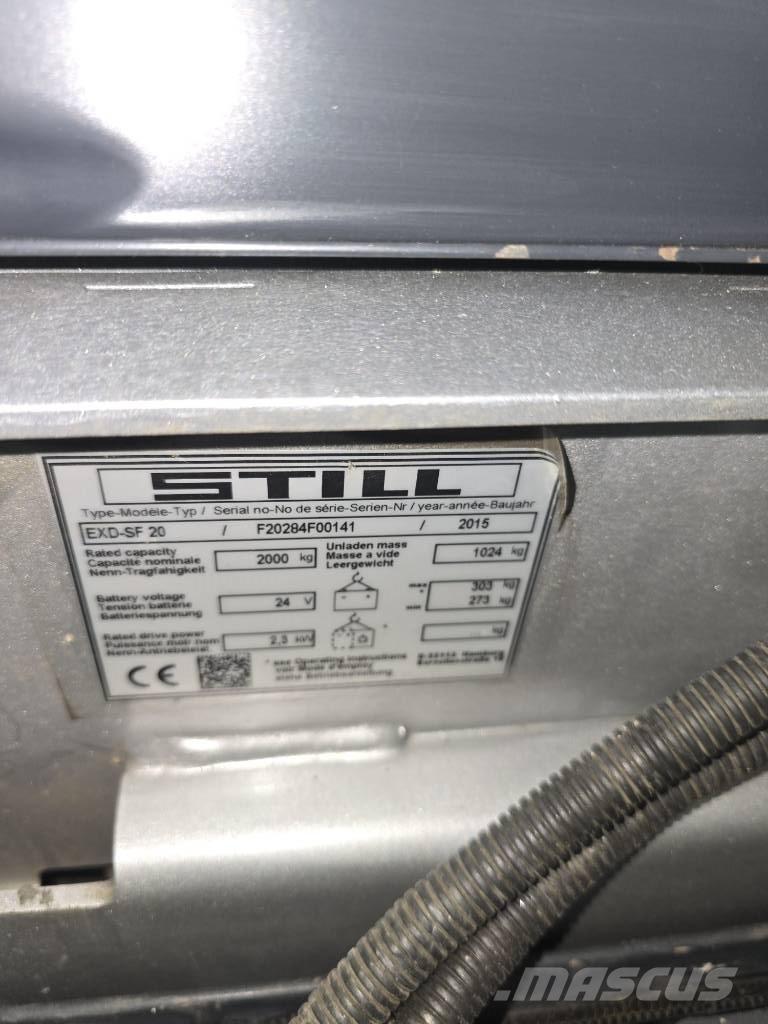 Still EXD SF 20I Platvormiga virnastajad