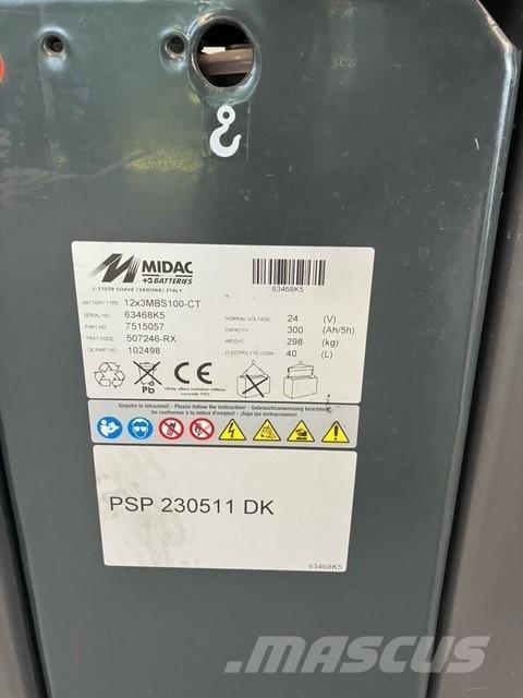 Atlet PSP125 Platvormiga virnastajad