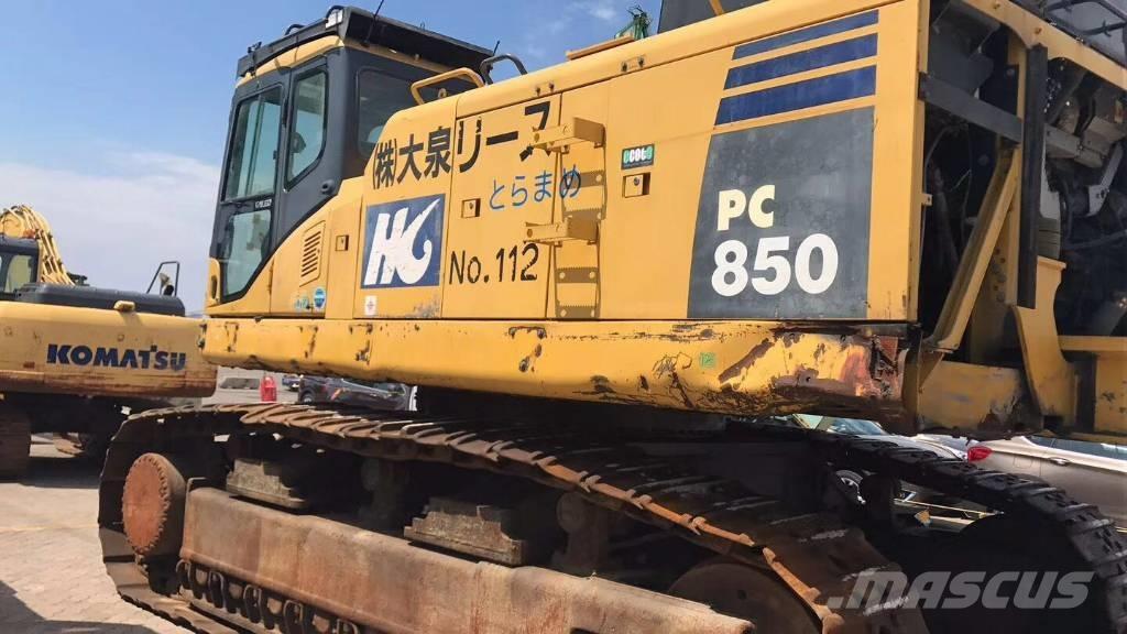 Komatsu PC 850 SE Roomikekskavaatorid