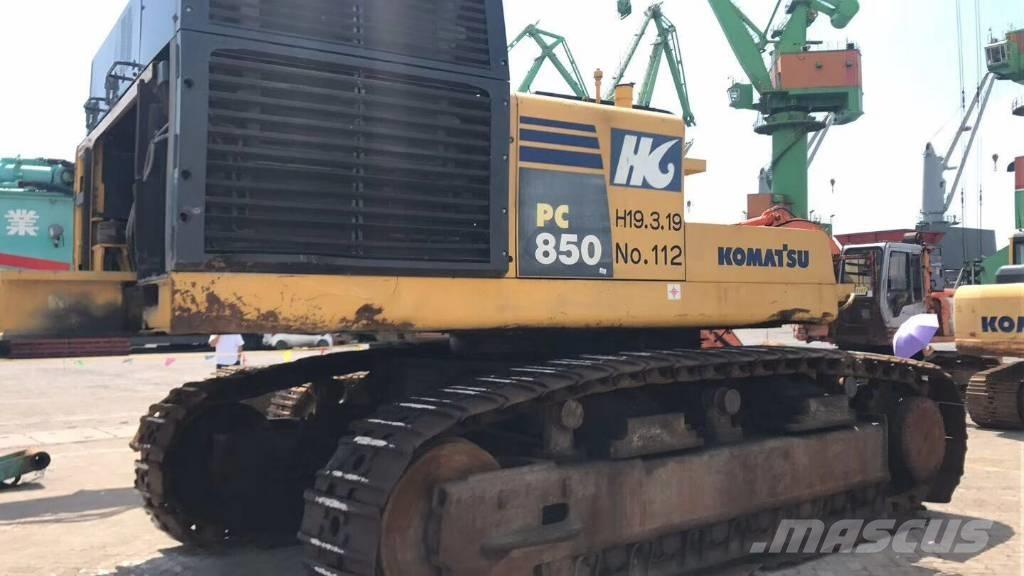 Komatsu PC 850 SE Roomikekskavaatorid
