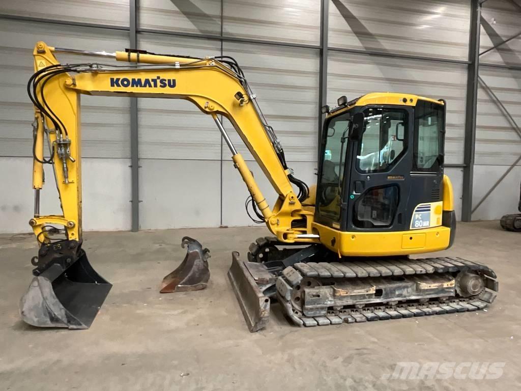 Komatsu PC 80 MR-3 Väikeekskavaatorid 7t-12t