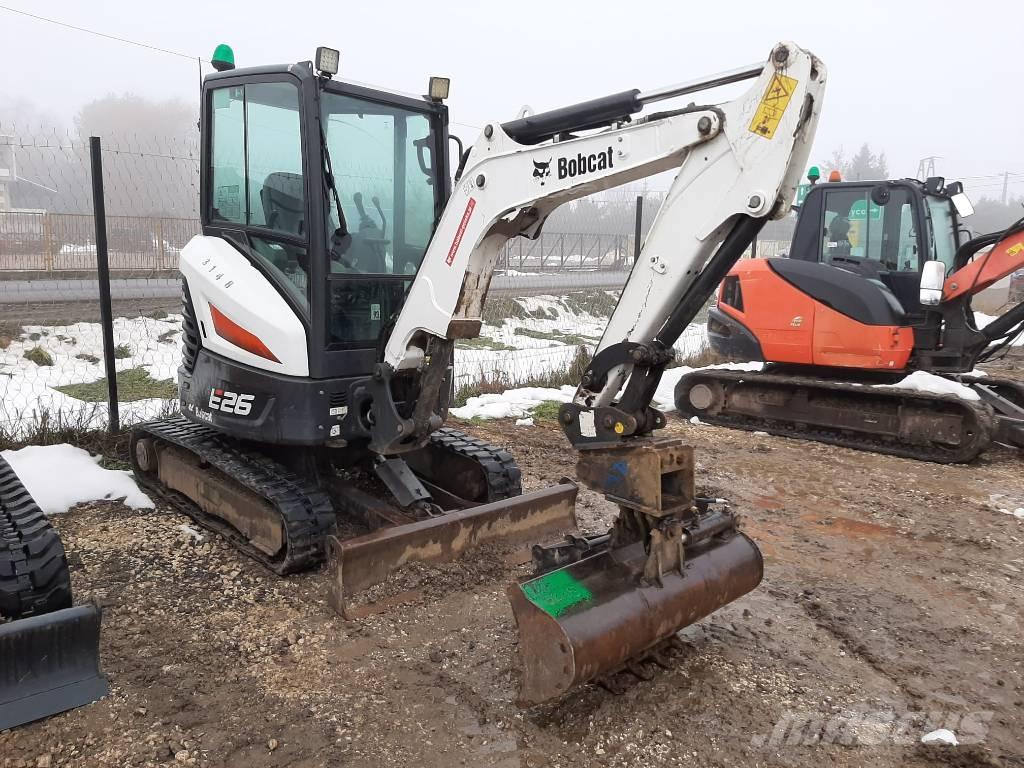 Bobcat E 26 Miniekskavaatorid < 7 t