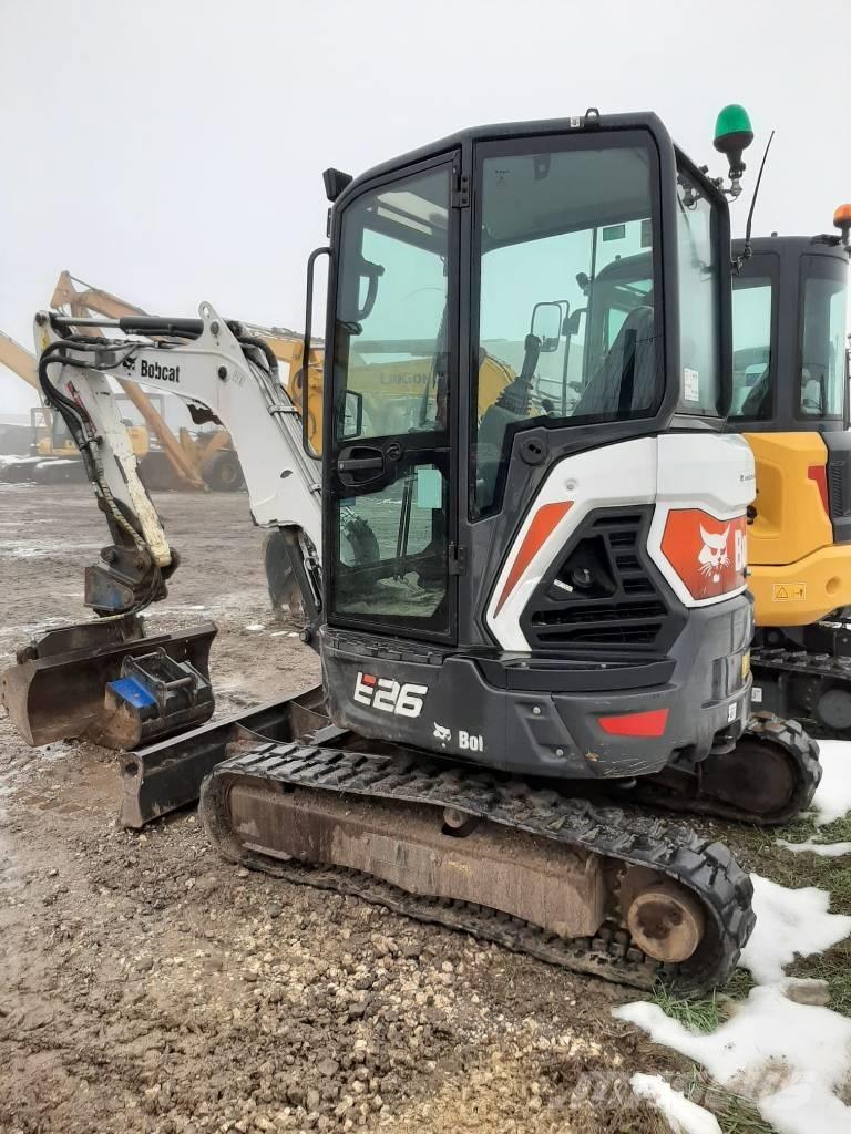 Bobcat E 26 Miniekskavaatorid < 7 t