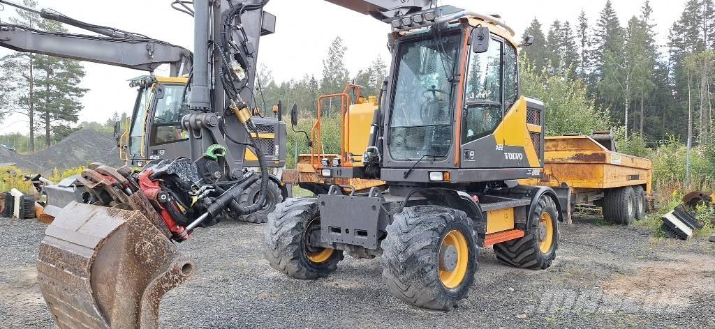 Volvo EWR 150 E Ratasekskavaatorid