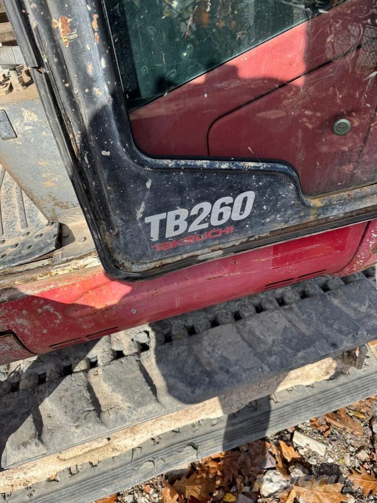 Takeuchi TB260 Miniekskavaatorid < 7 t