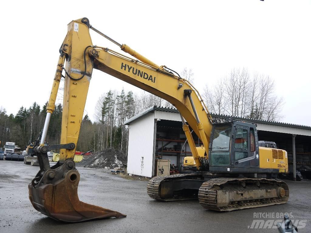 Hyundai R 320 LC-7A Roomikekskavaatorid