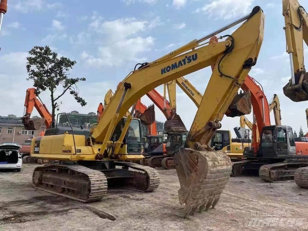 Komatsu PC 360-7 Roomikekskavaatorid