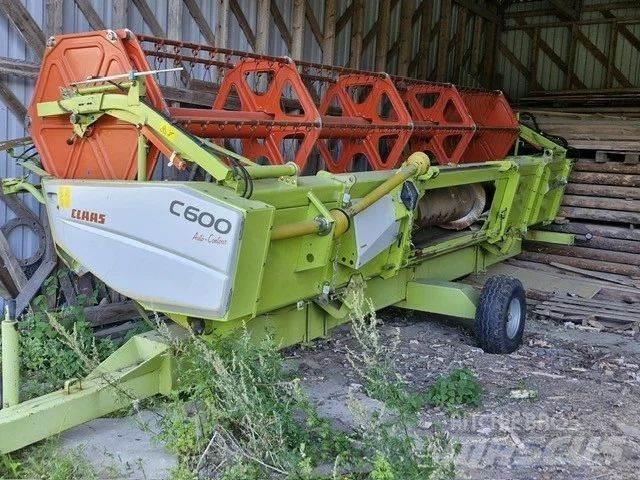 CLAAS C600 Kombainide heedrid