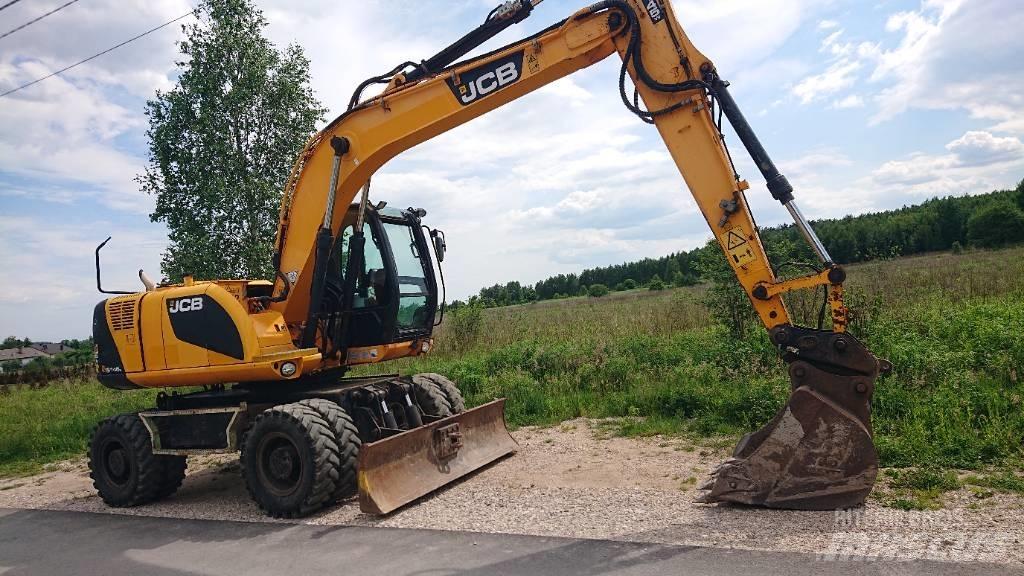 JCB JS 145 W Ratasekskavaatorid