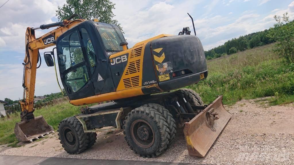 JCB JS 145 W Ratasekskavaatorid