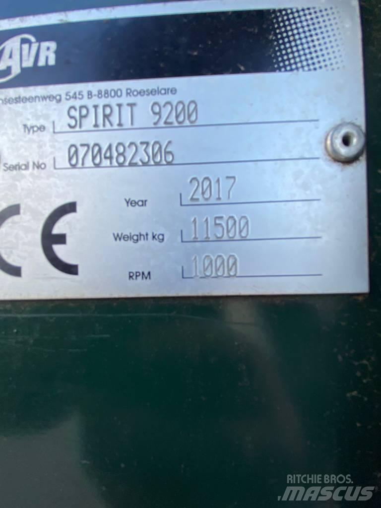 AVR Spirit 9200 Kartulikombainid ja kaevajad
