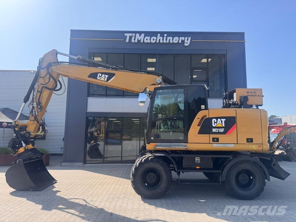 CAT M316F Ratasekskavaatorid