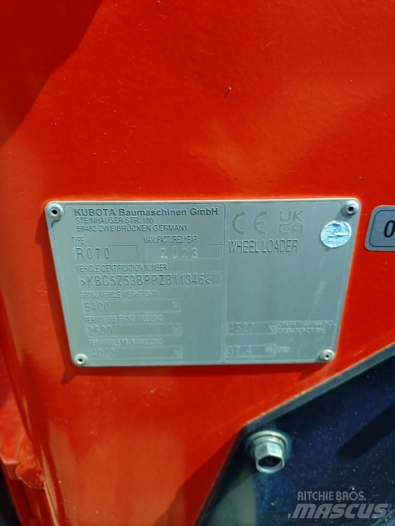 Kubota R 070 Rataslaadurid