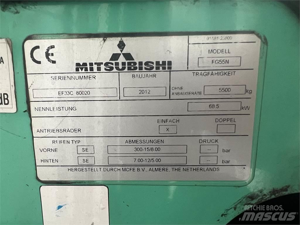 Mitsubishi FG 55 N Gaasitõstukid