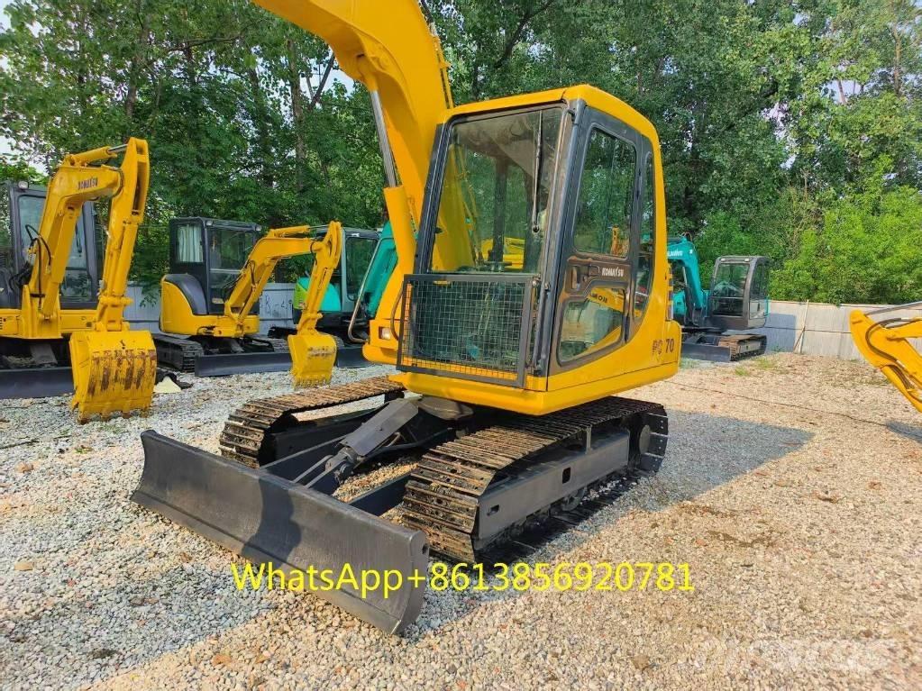 Komatsu PC 70-7 Roomikekskavaatorid