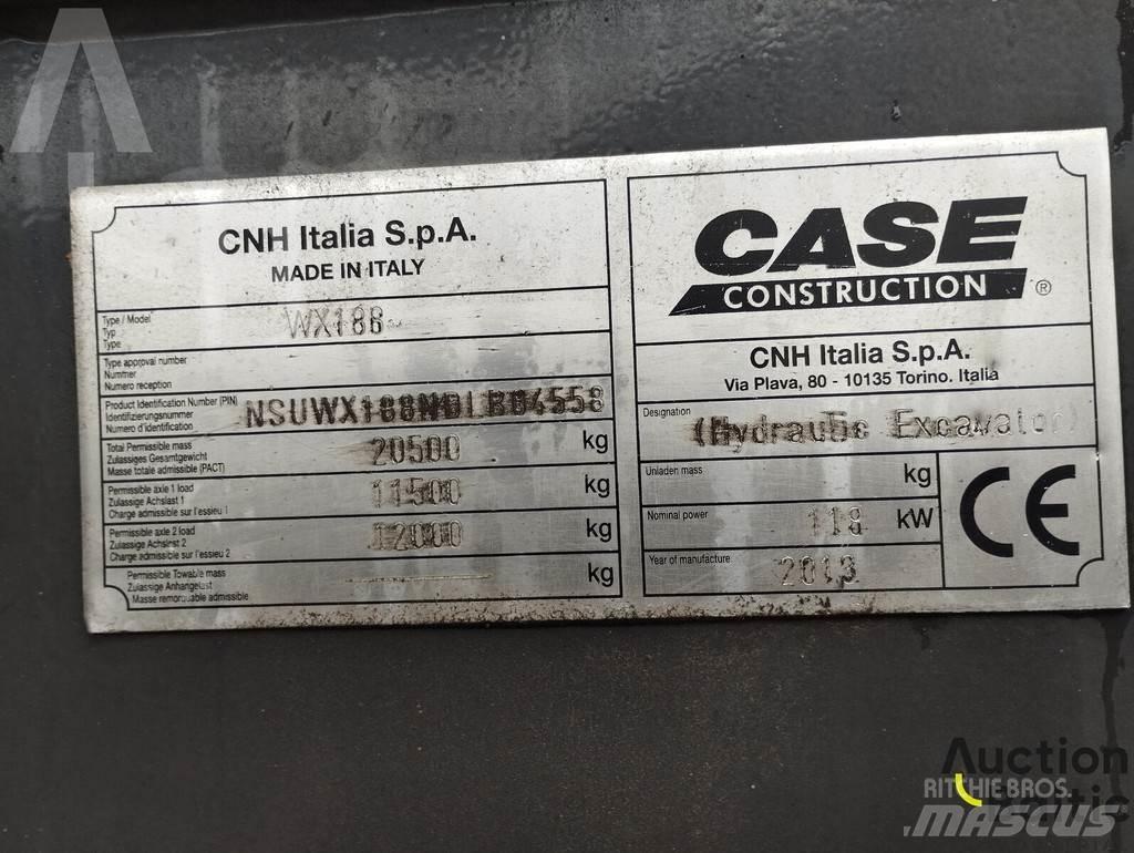 CASE WX 188 Ratasekskavaatorid