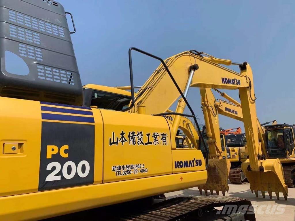 Komatsu pc200-7 Roomikekskavaatorid
