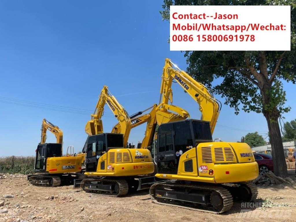Komatsu PC 70-8 Roomikekskavaatorid