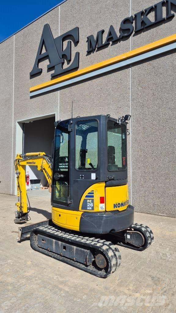 Komatsu PC 26 MR-3 Miniekskavaatorid < 7 t