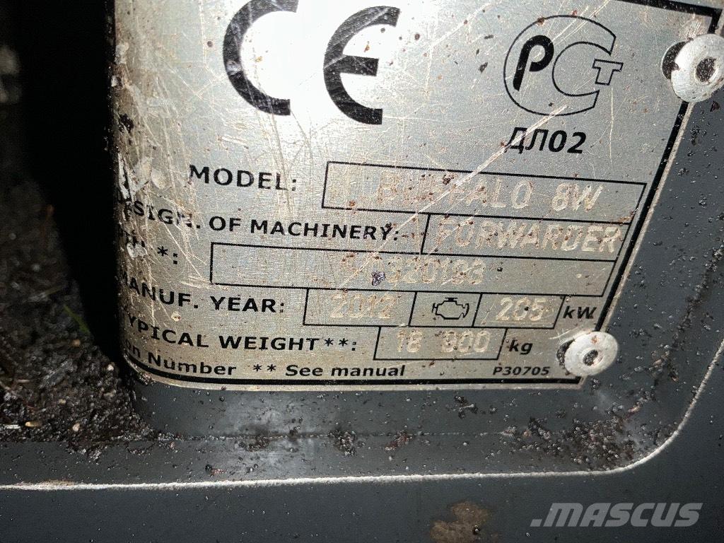 Ponsse BUFFALO+ 8W Forwarderid