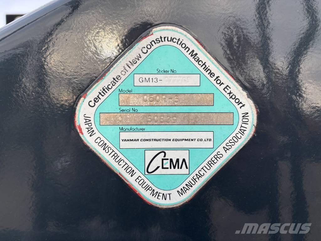 Yanmar C 50 R-5 Roomikkallurid