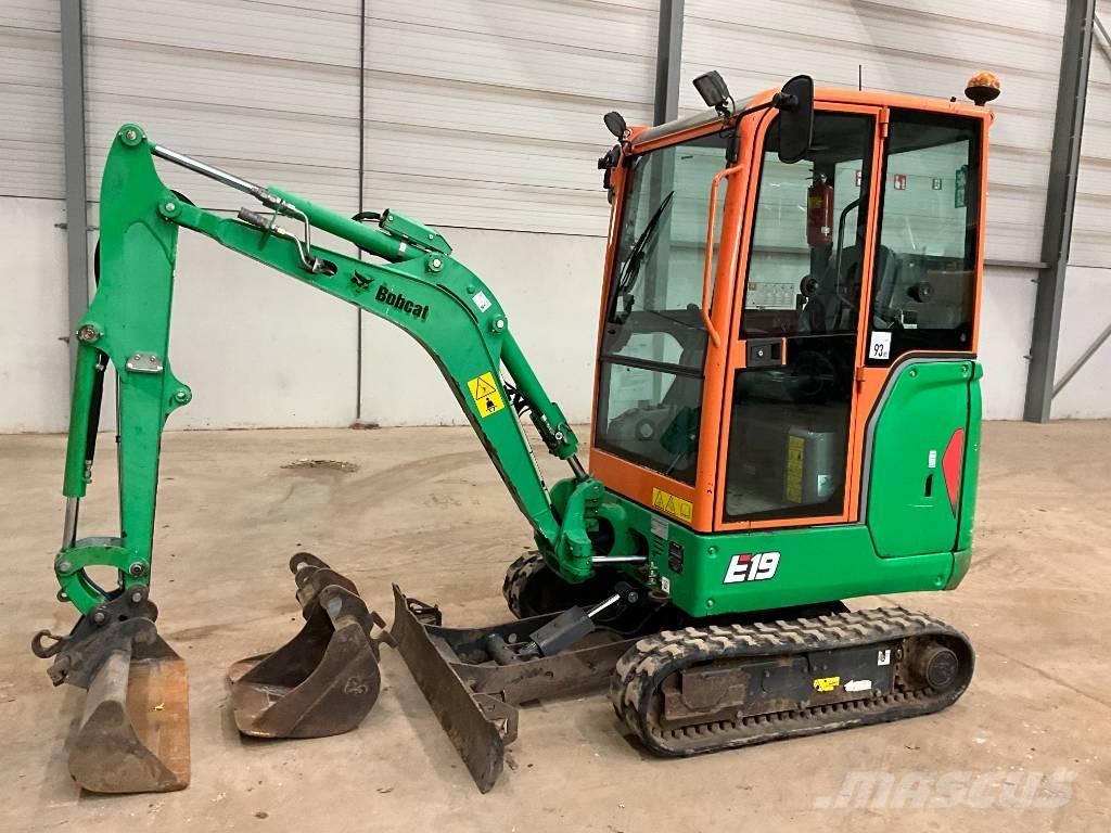 Bobcat E 19 Miniekskavaatorid < 7 t