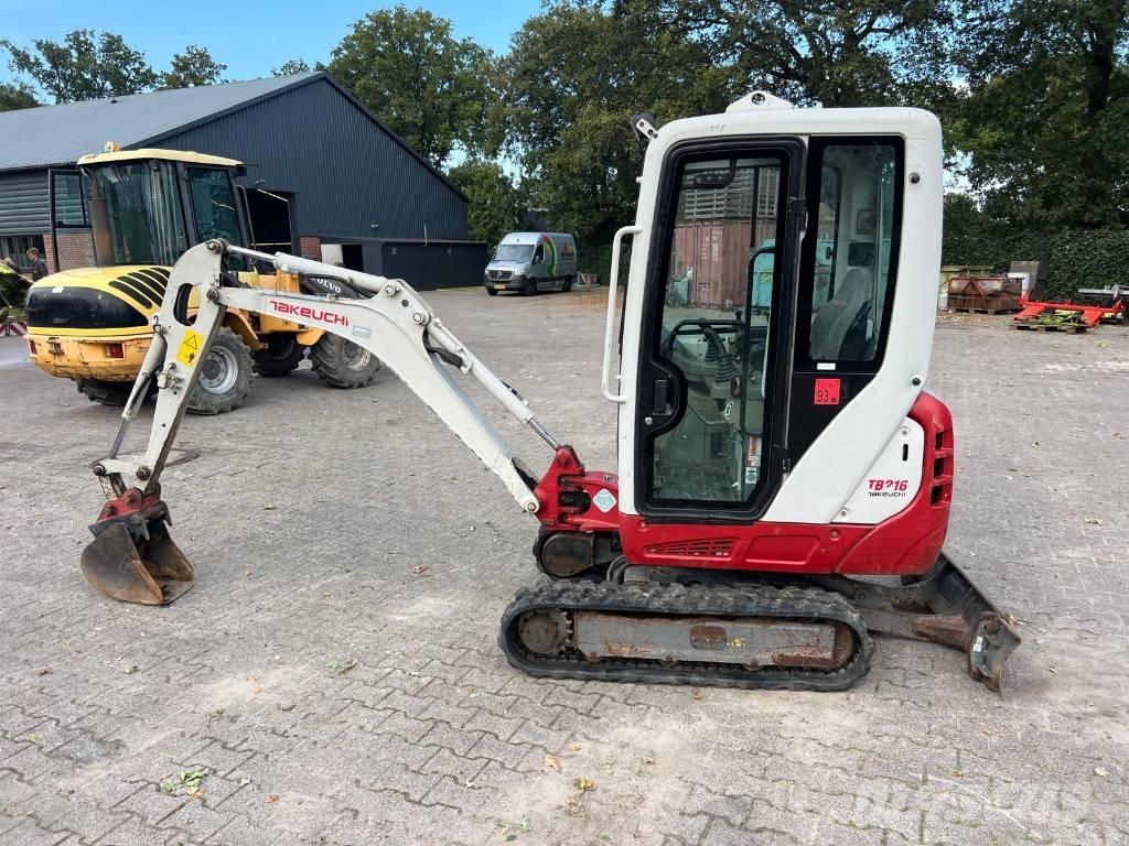 Takeuchi TB 216 Miniekskavaatorid < 7 t