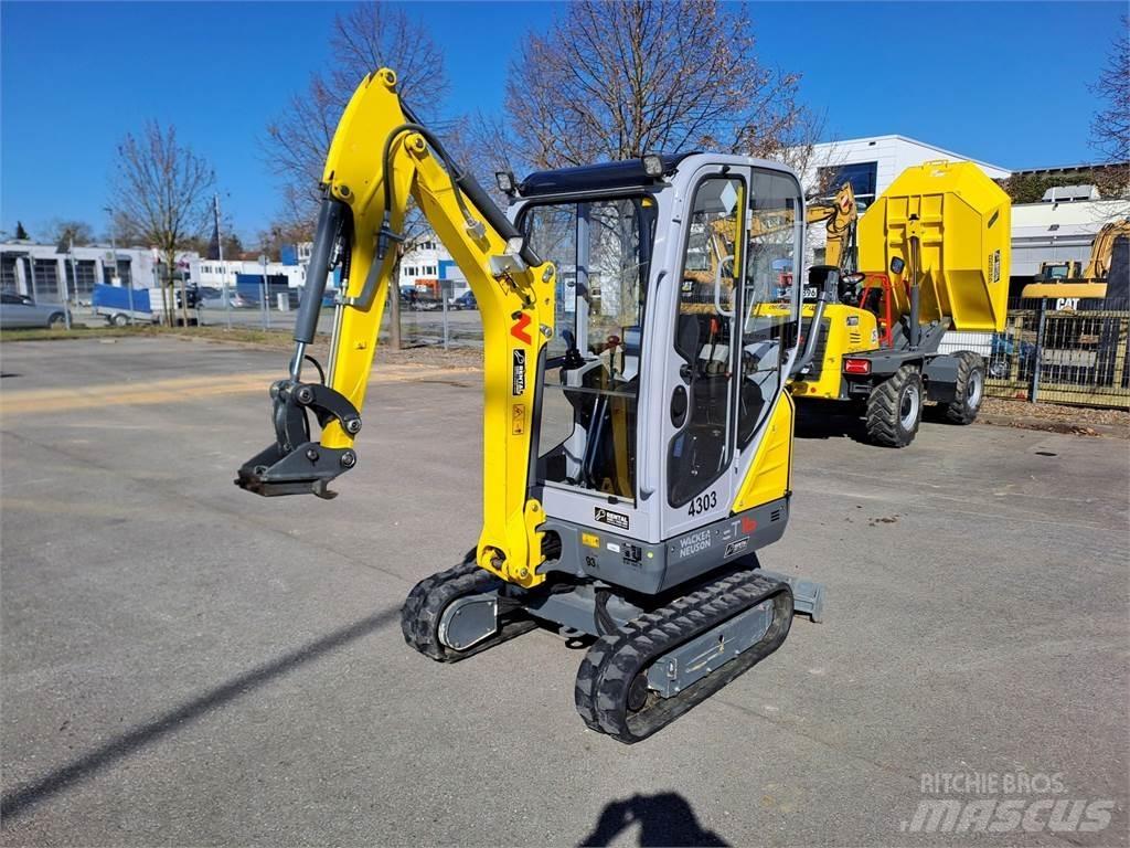 Wacker Neuson ET16 Roomikekskavaatorid