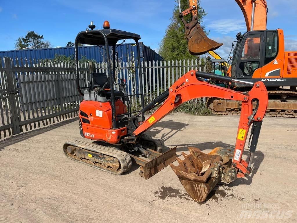 Kubota U 17-3 Miniekskavaatorid < 7 t