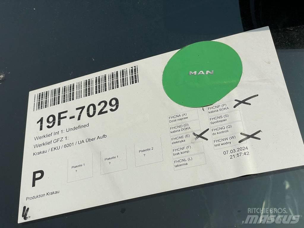 MAN TGS 26.360 Raamautod