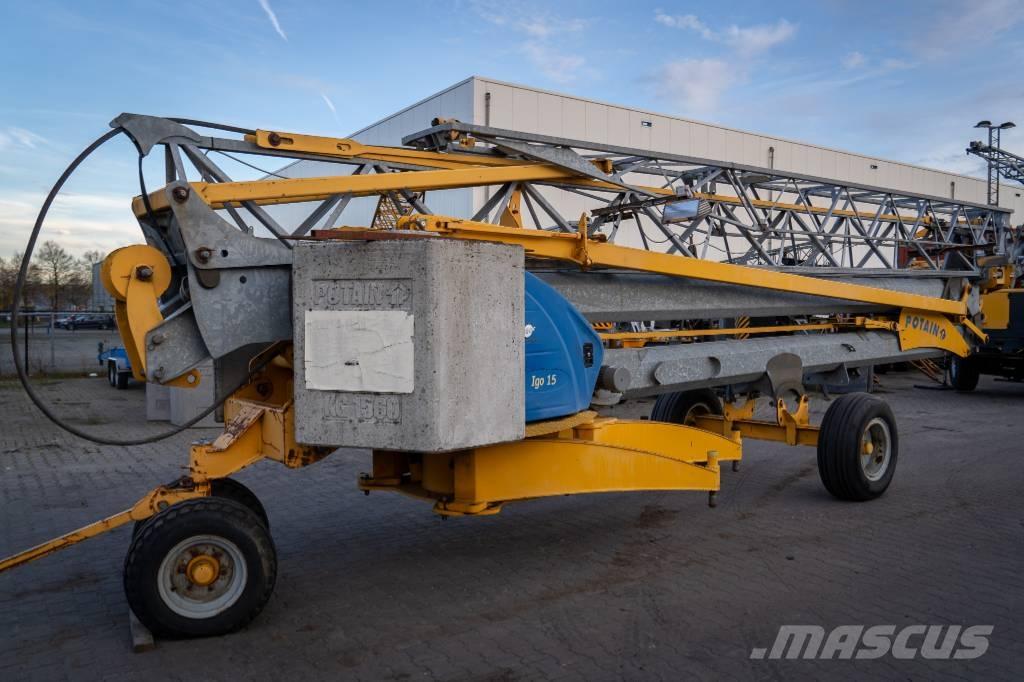 Potain Igo 15 Isetõusvad kraanad