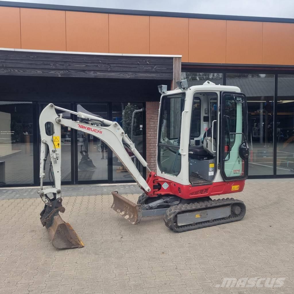 Takeuchi TB 216 Miniekskavaatorid < 7 t