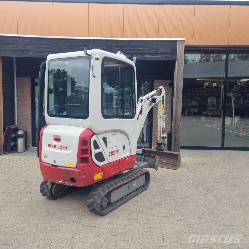 Takeuchi TB 216 Miniekskavaatorid < 7 t