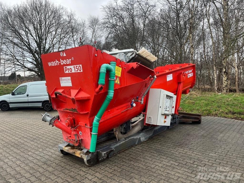  wash-bear pro 150 Jäätmete sorteerimisseadmed
