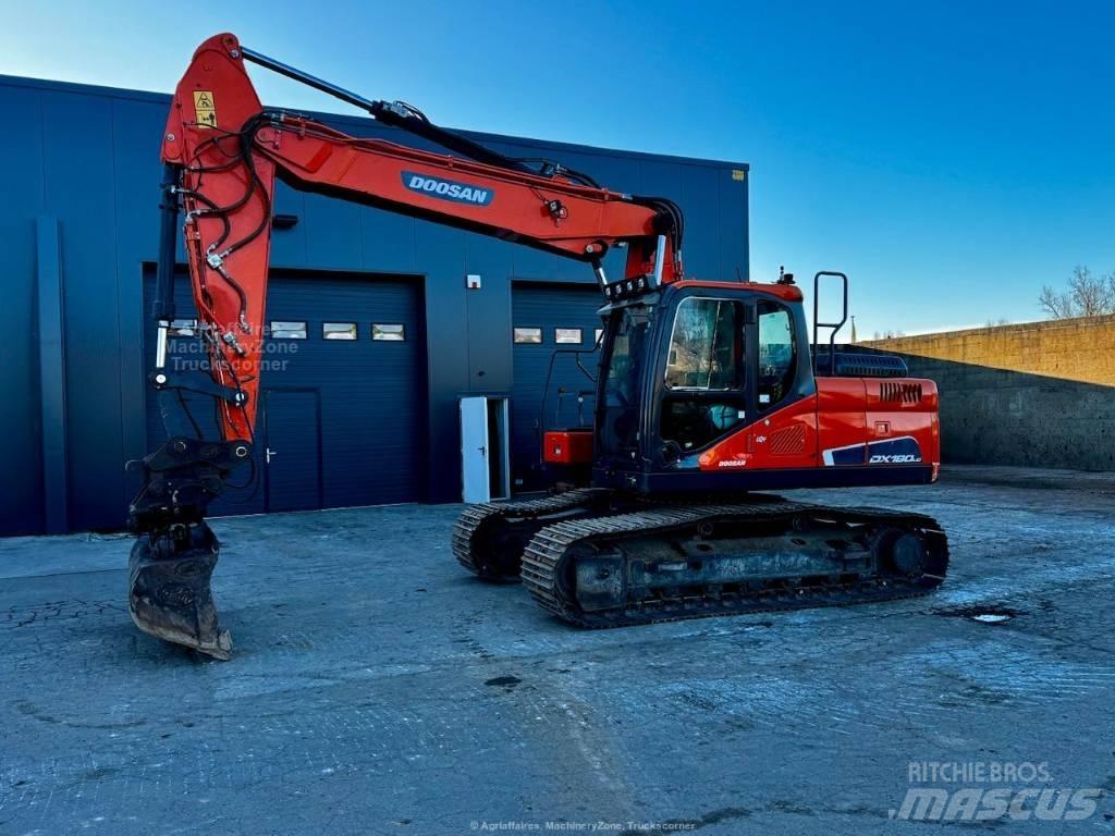 Doosan DX 180 LC Roomikekskavaatorid