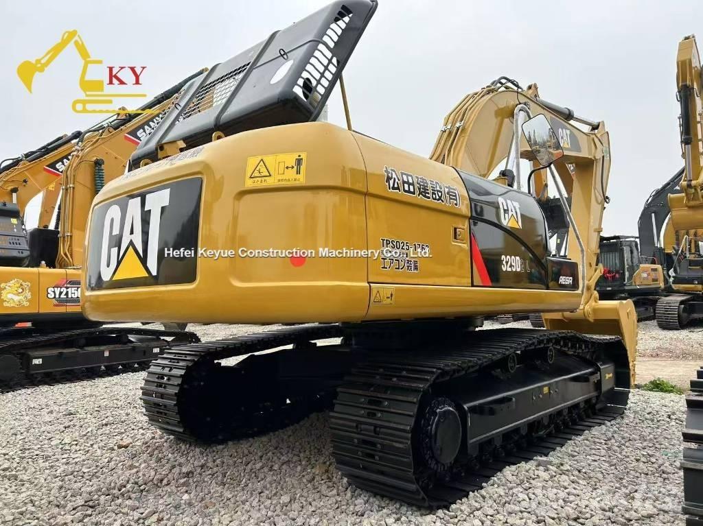 CAT 329 Roomikekskavaatorid