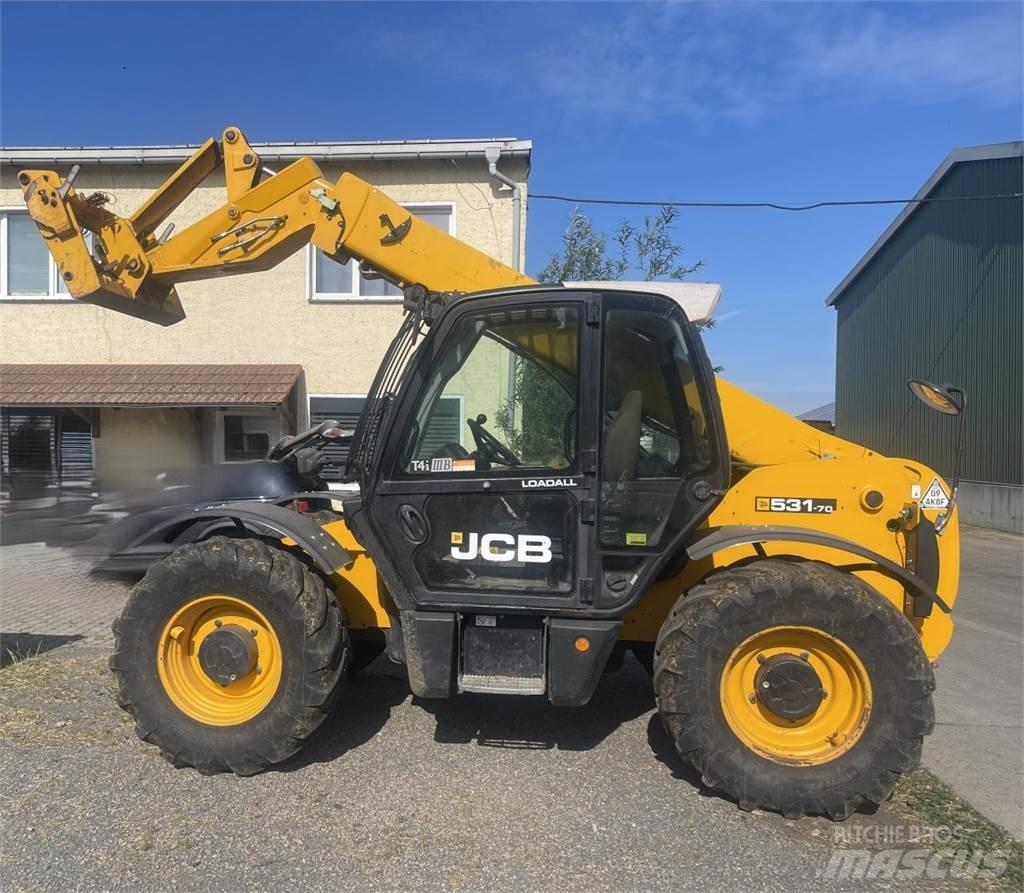 JCB 531-70 Põllumajanduslikud teleskoopkäitlejad
