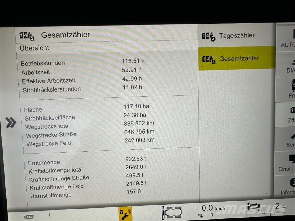 CLAAS Trion 660 Teraviljakombainid