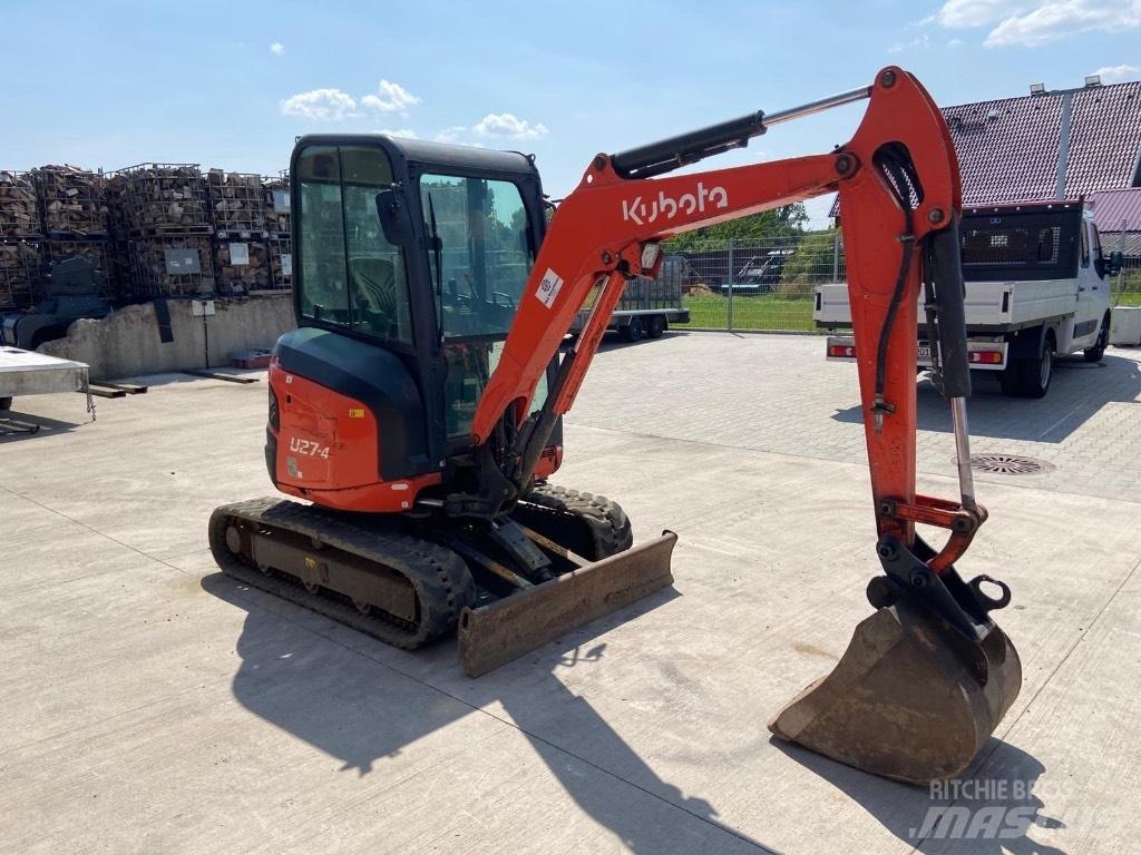 Kubota U 27-4 Miniekskavaatorid < 7 t