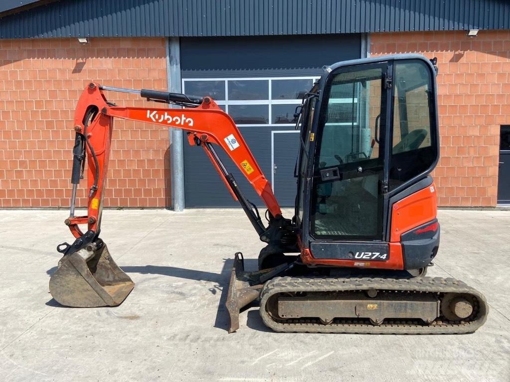 Kubota U 27-4 Miniekskavaatorid < 7 t