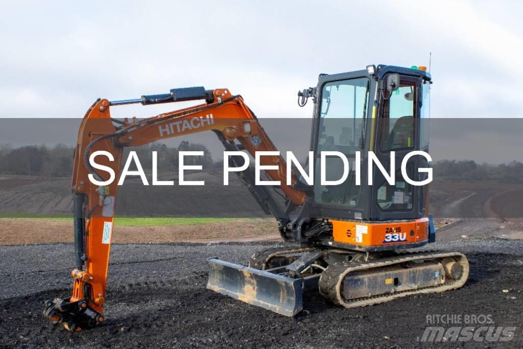 Hitachi ZX33U-6 Miniekskavaatorid < 7 t