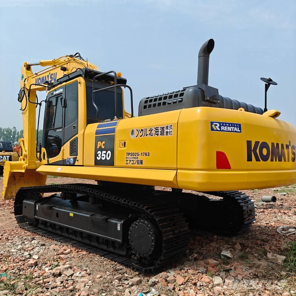 Komatsu 350-8 Roomikekskavaatorid