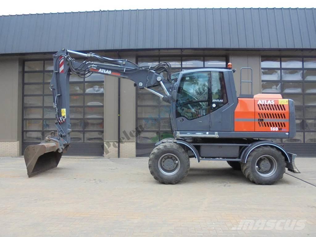 Atlas 160 W Ratasekskavaatorid