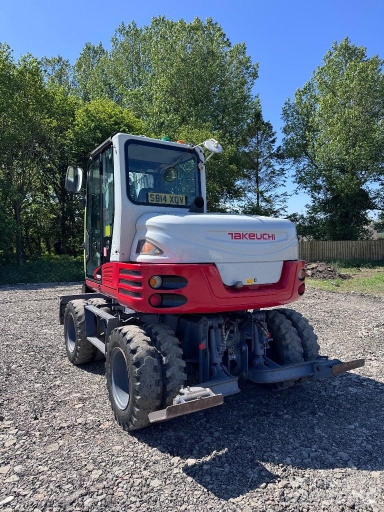 Takeuchi TB 295 W Ratasekskavaatorid