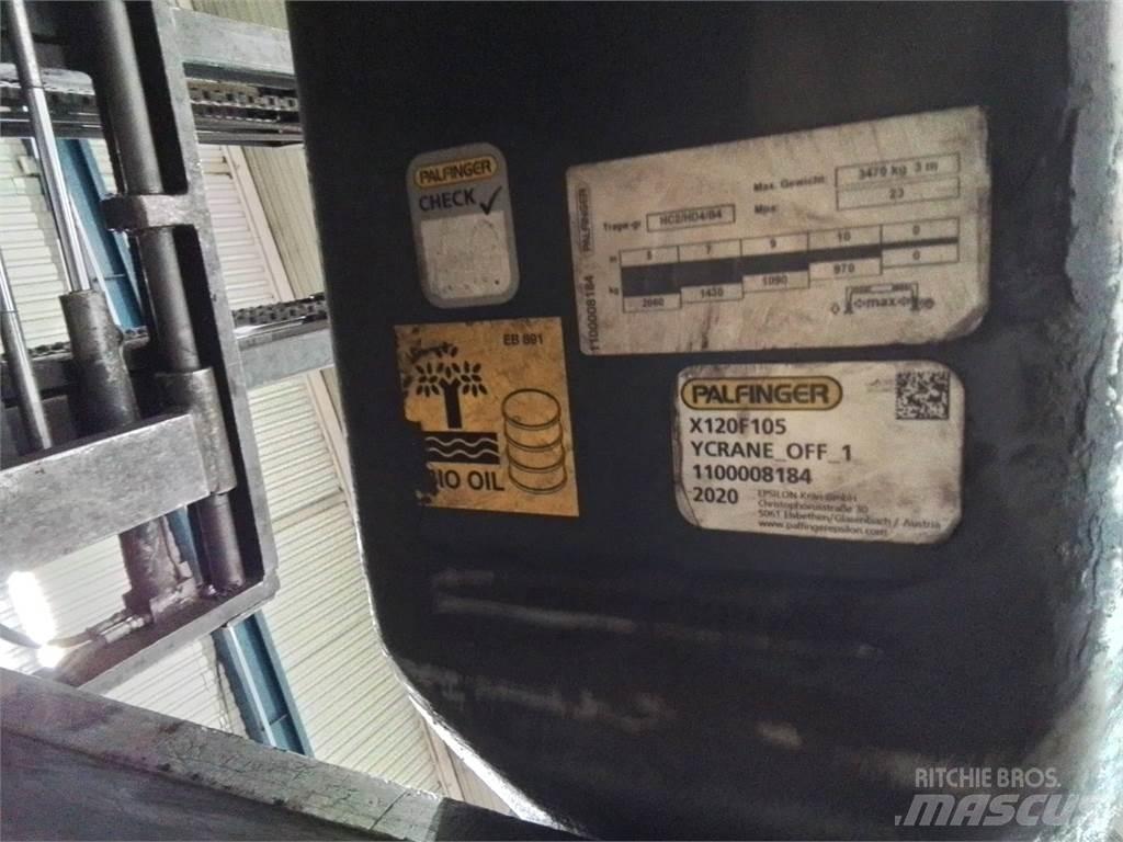 Palfinger X120f105 Forvarderi kraanad