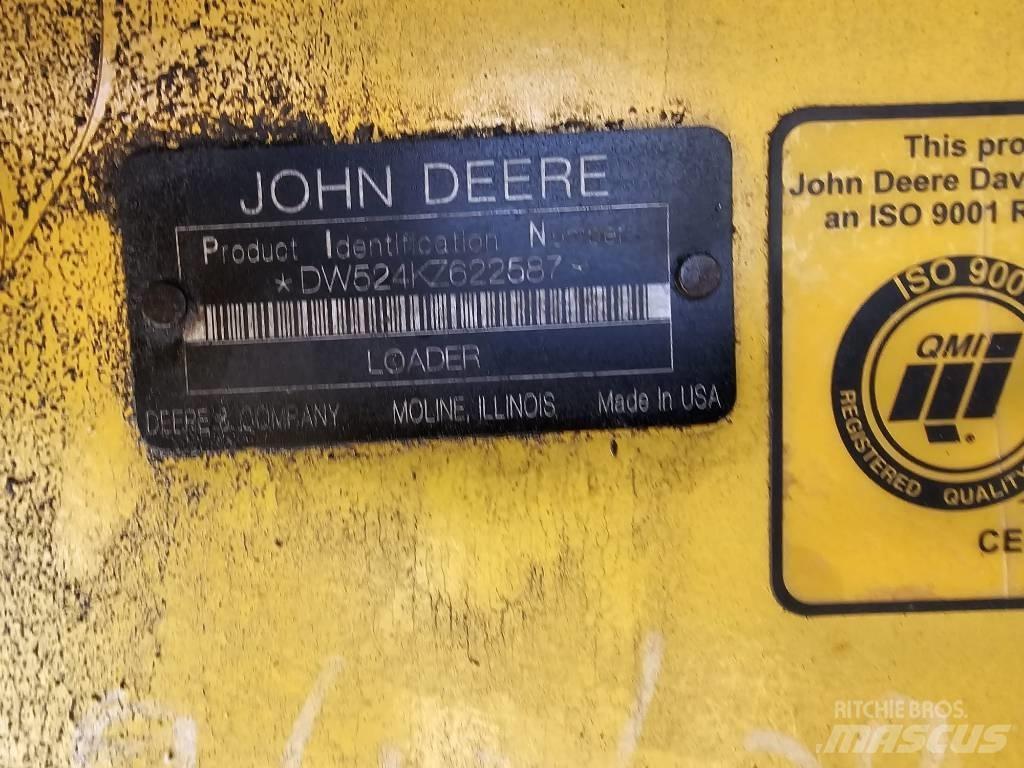 John Deere 524 K Rataslaadurid