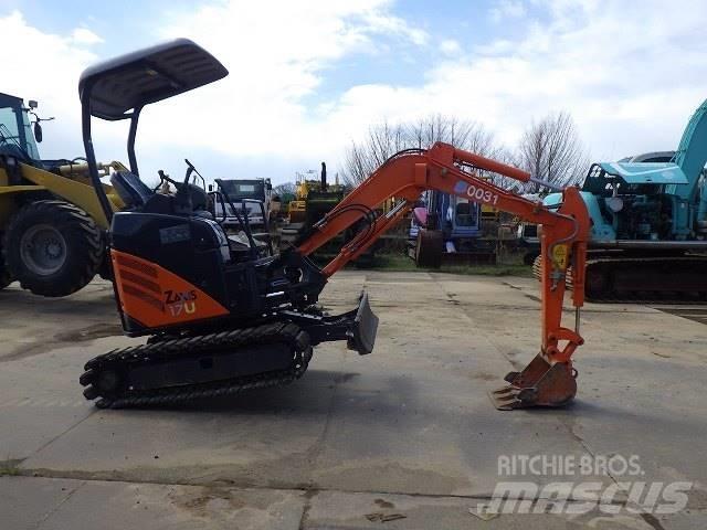 Hitachi ZX 17 U-2 Miniekskavaatorid < 7 t