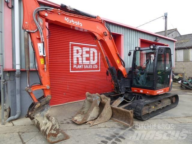 Kubota KX 080-4 Väikeekskavaatorid 7t-12t