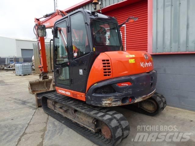 Kubota KX 080-4 Väikeekskavaatorid 7t-12t